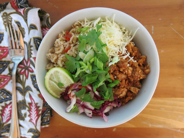 Tempeh Taco Bowl