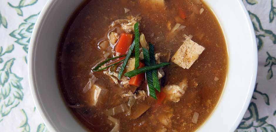Hot and Sour Winter Vegetable Soup